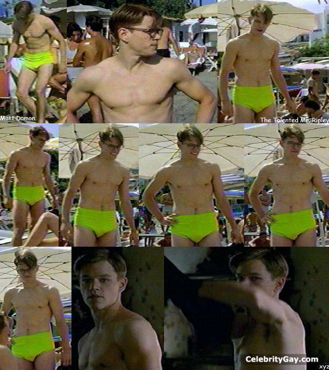 Matt Damon Nude. 