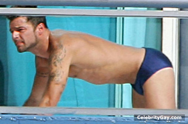 Naked ricky martin Ricky Martin's