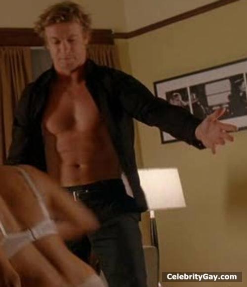 Simon Baker Nude. 