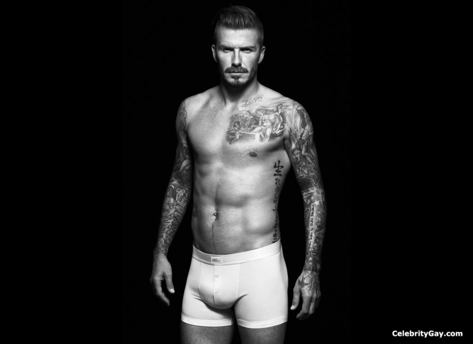 Half Naked Pictures Of David Beckham